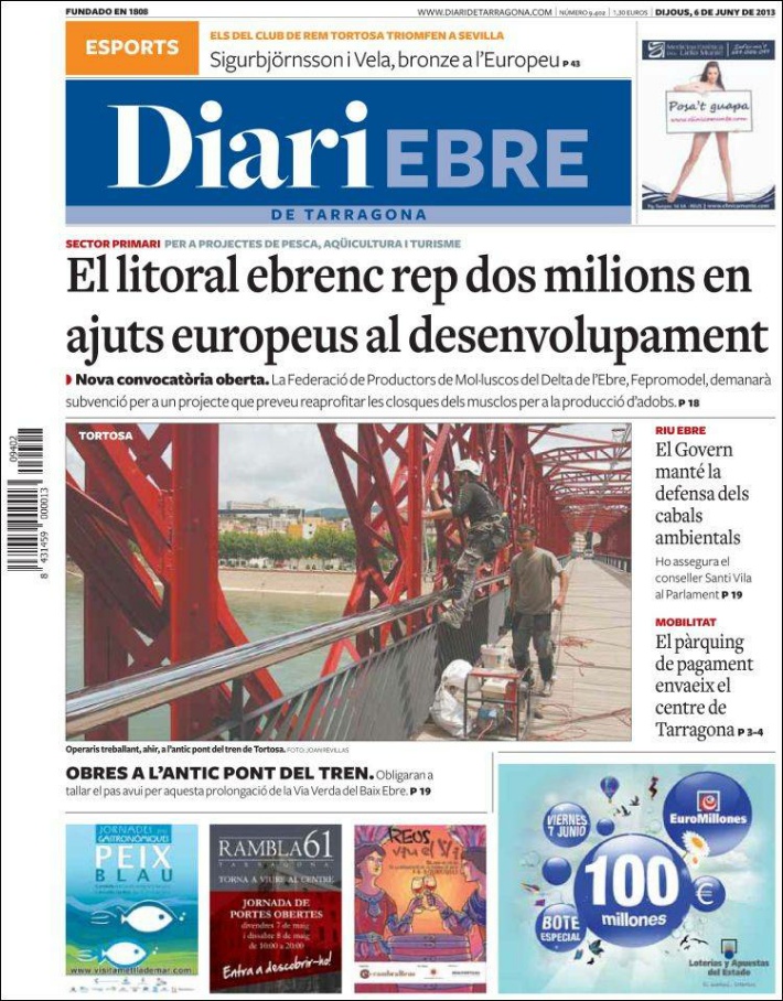 Portada Diariebre 6 junio 2013