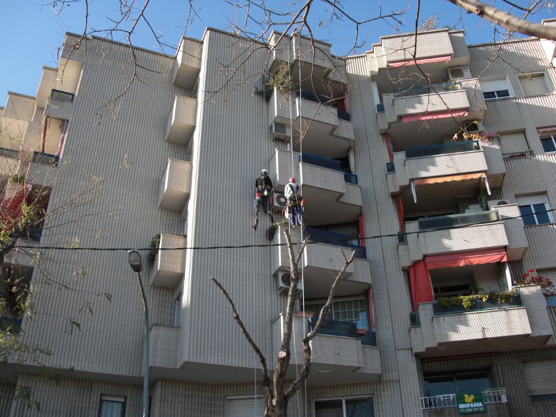 Proyecto de revestimiento de fachada en Barcelona